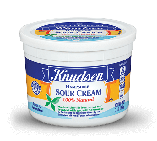 Knudsen Sour Cream 100% Natural 48oz