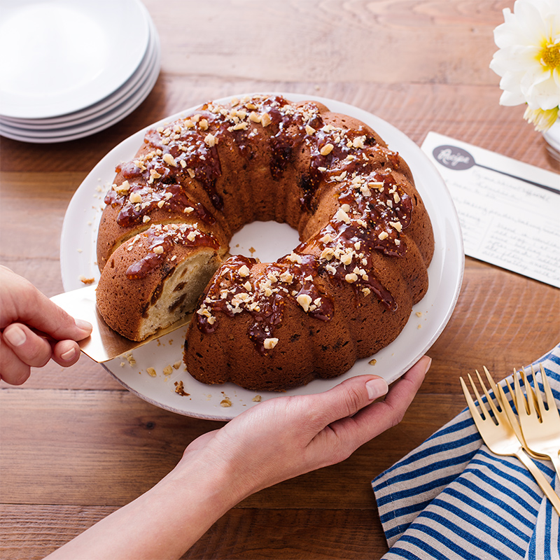 Fig and Walnut Coffee cake