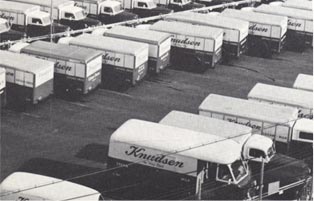 Imagine how much delicious dairy could fit in these trucks.